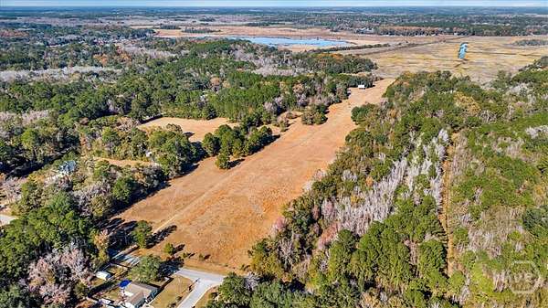 42.9 Acres of Land with Home for Sale in Midway, Georgia