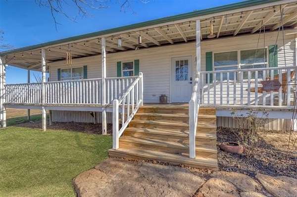 40 Acres of Land with Home for Sale in Mannford, Oklahoma