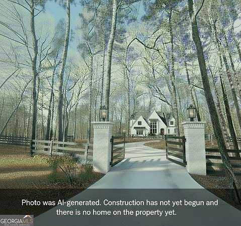 7 Acres of Residential Land with Home for Sale in Fayetteville, Georgia
