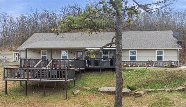 8.6 Acres of Residential Land with Home for Sale in Skiatook, Oklahoma