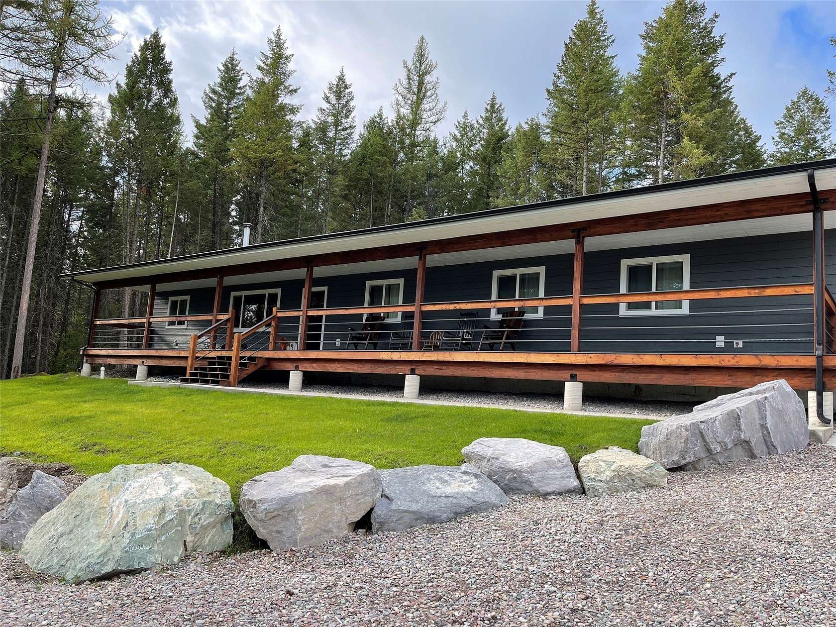 4.88 Acres of Residential Land with Home for Sale in Bigfork, Montana