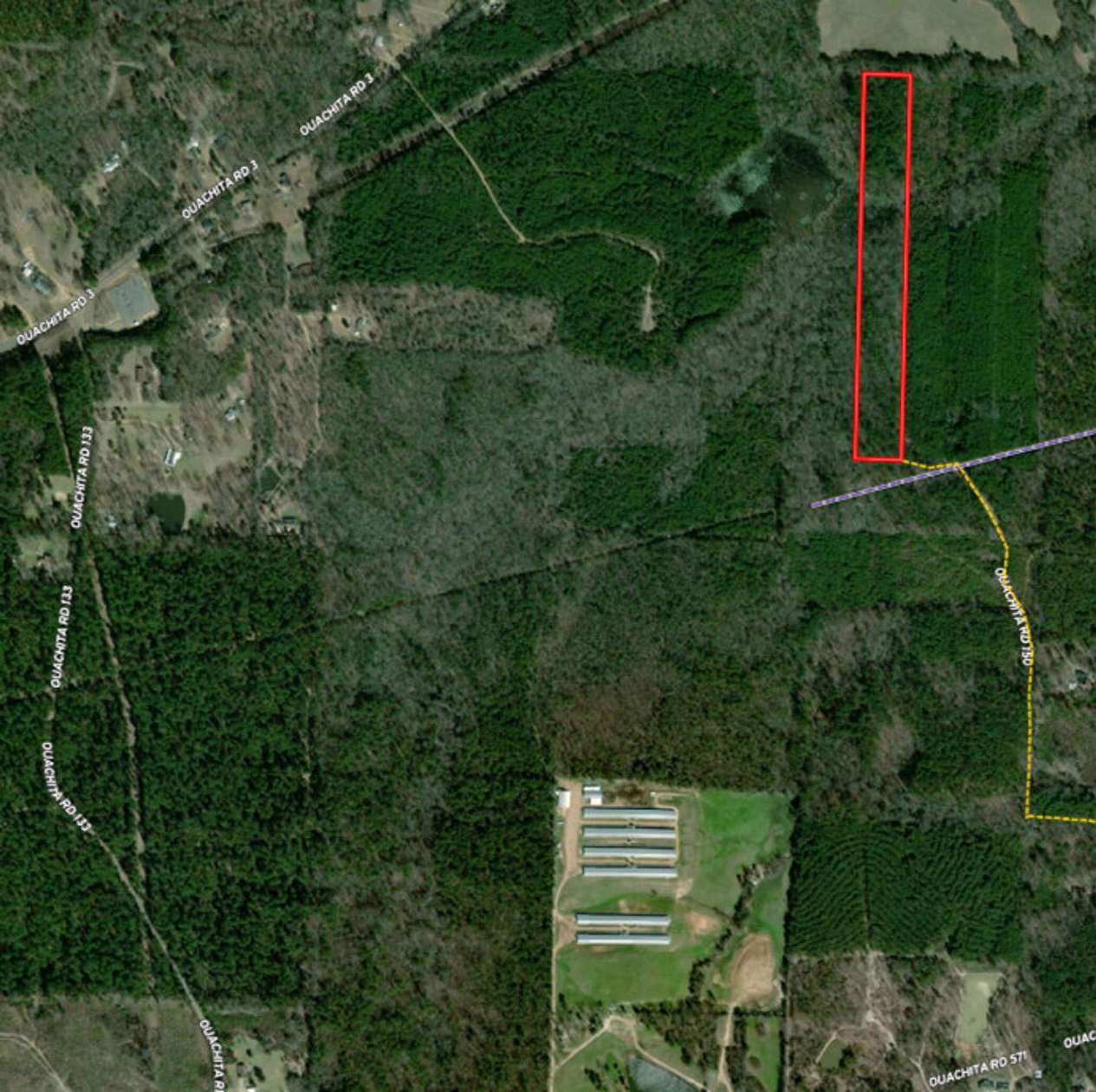 13 Acres of Recreational Land for Sale in Camden, Arkansas