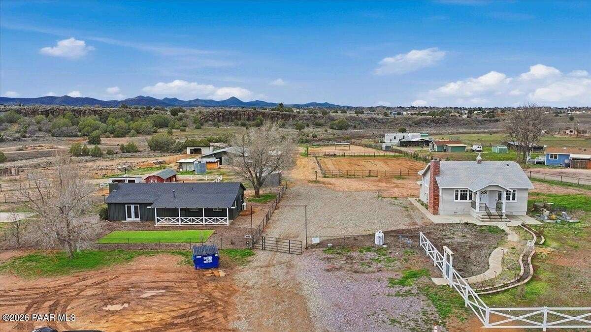 12.8 Acres of Land with Home for Sale in Paulden, Arizona