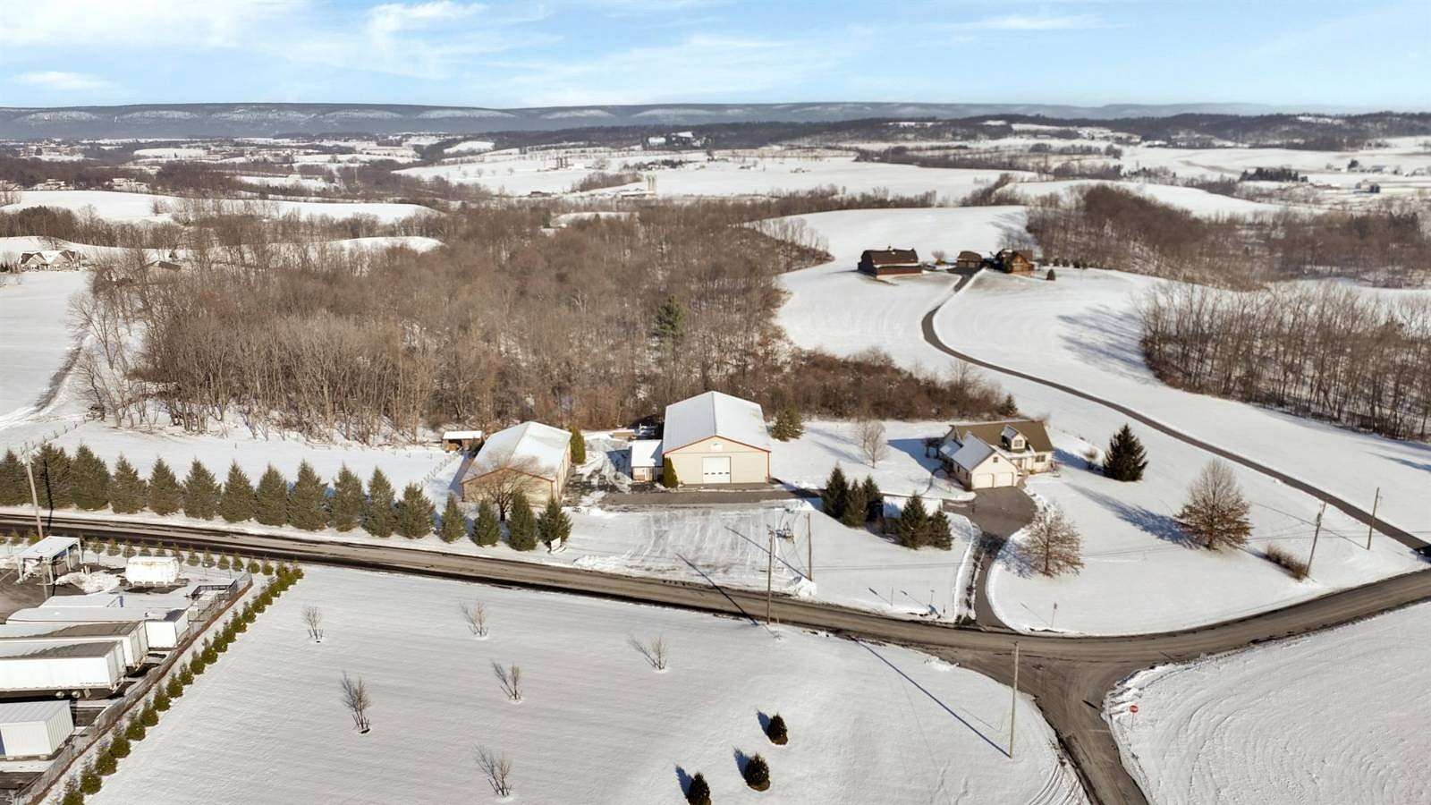 3.24 Acres of Residential Land with Home for Auction in Womelsdorf, Pennsylvania