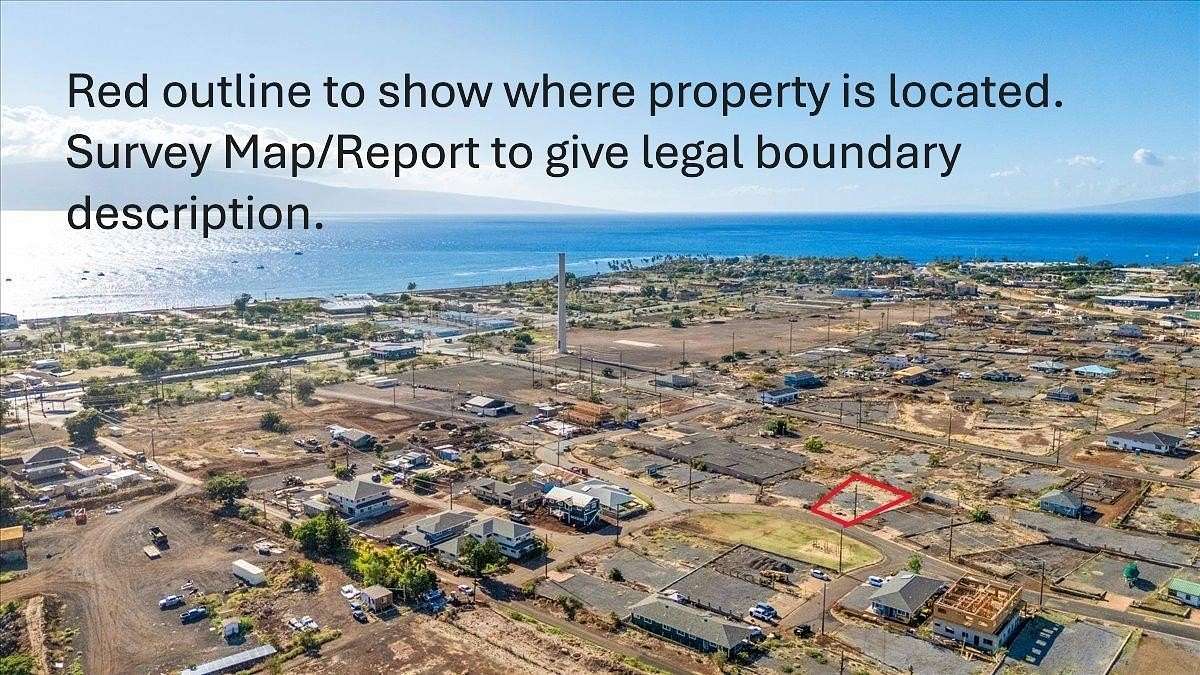 0.2 Acres of Residential Land for Sale in Lahaina, Hawaii
