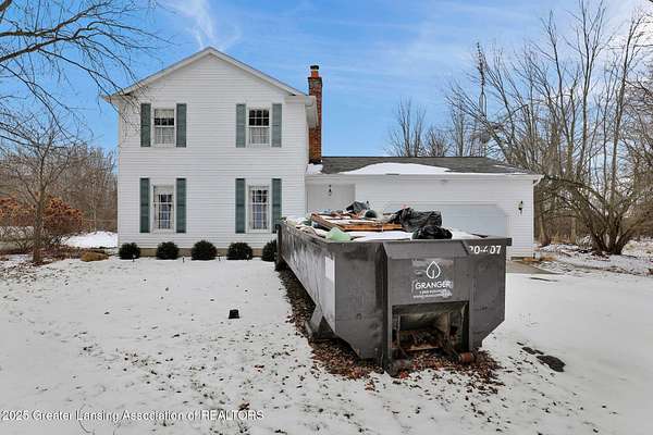 4 Acres of Residential Land with Home for Sale in Williamston, Michigan