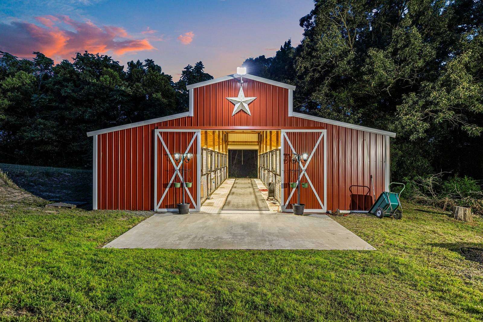 32 Acres of Land with Home for Sale in Naples, Texas