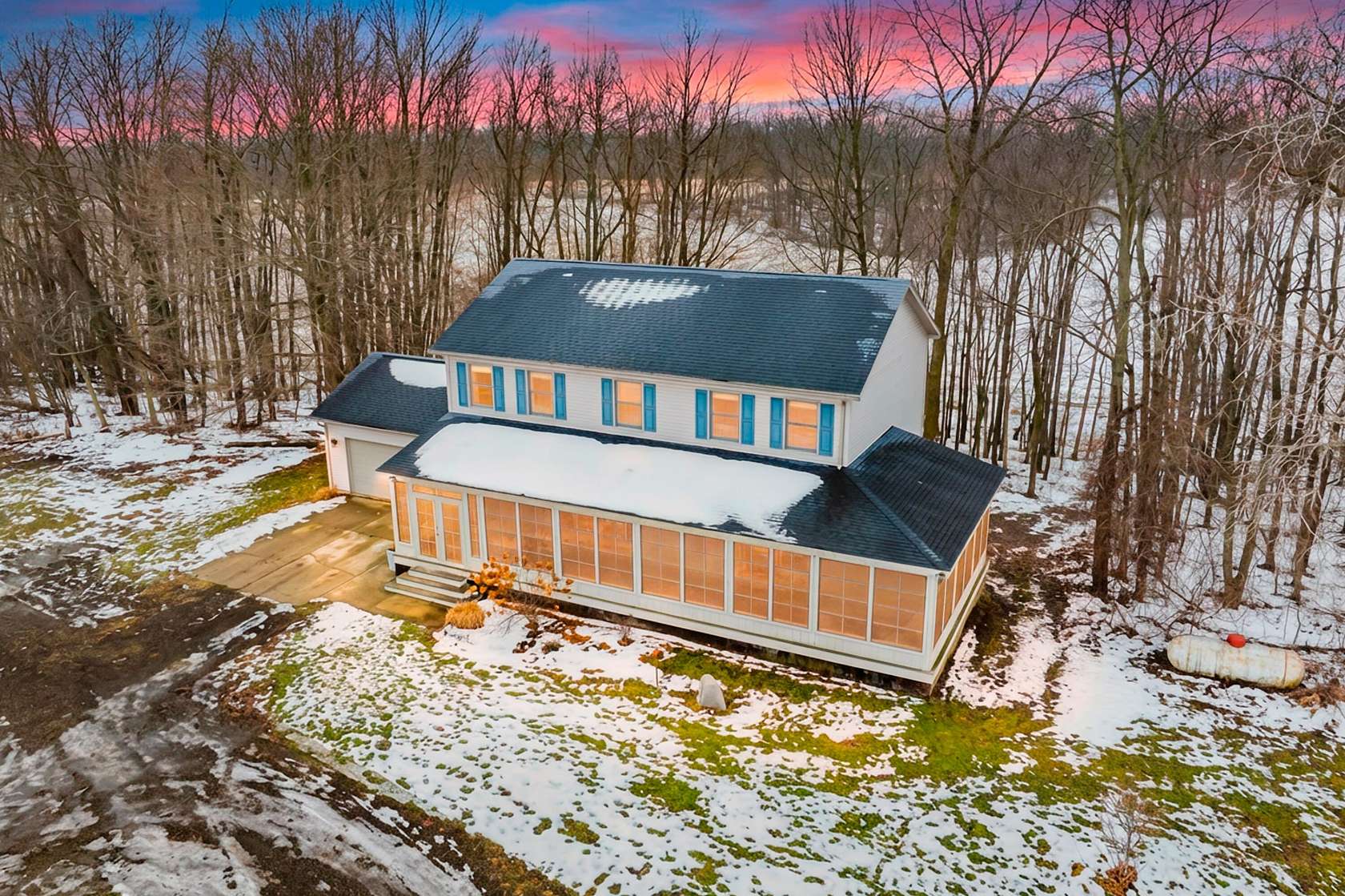 5.14 Acres of Land with Home for Sale in Buchanan, Michigan