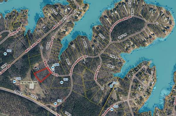 2.27 Acres of Residential Land for Sale in Ninety Six, South Carolina
