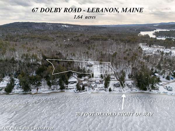 2 Acres of Residential Land with Home for Sale in Lebanon, Maine