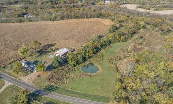 16.5 Acres of Land with Home for Sale in Newark, Illinois