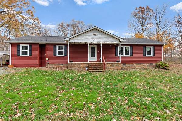 6.69 Acres of Residential Land with Home for Sale in McMinnville, Tennessee