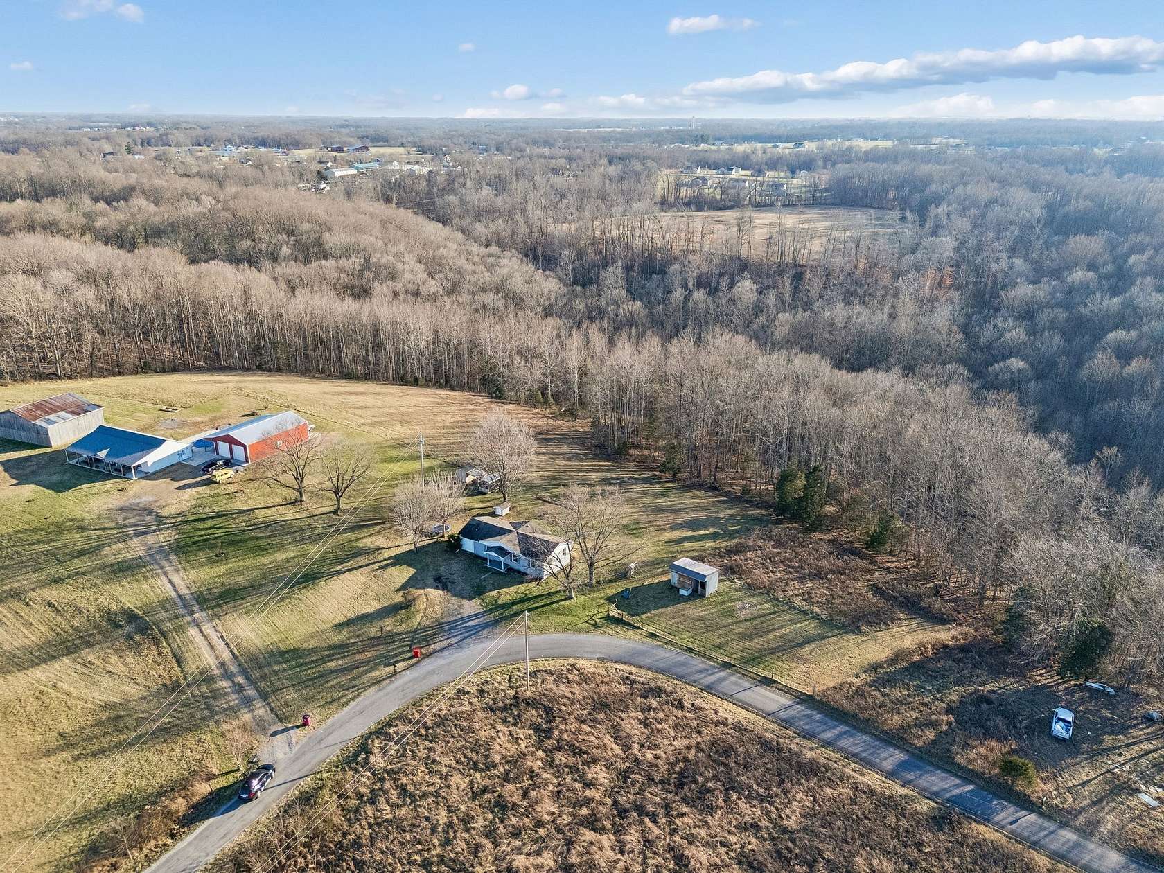 5 Acres of Land with Home for Sale in Lafayette, Tennessee