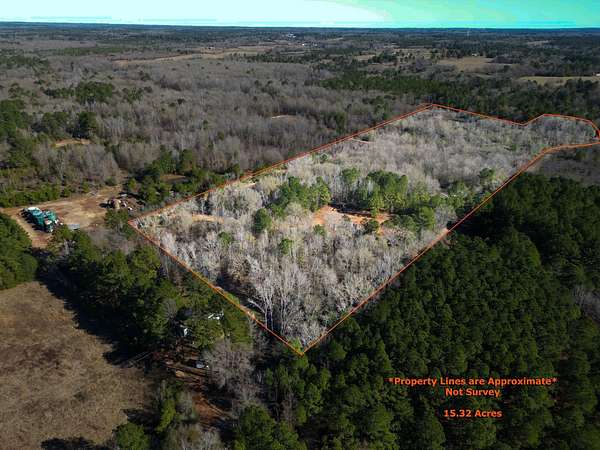 15.3 Acres of Recreational & Residential Land for Sale in Henderson, Texas