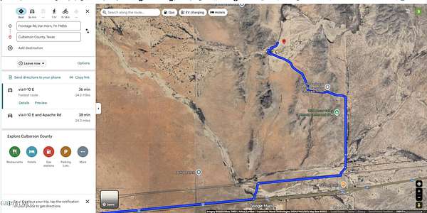 24.6 Acres of Recreational Land for Sale in Van Horn, Texas