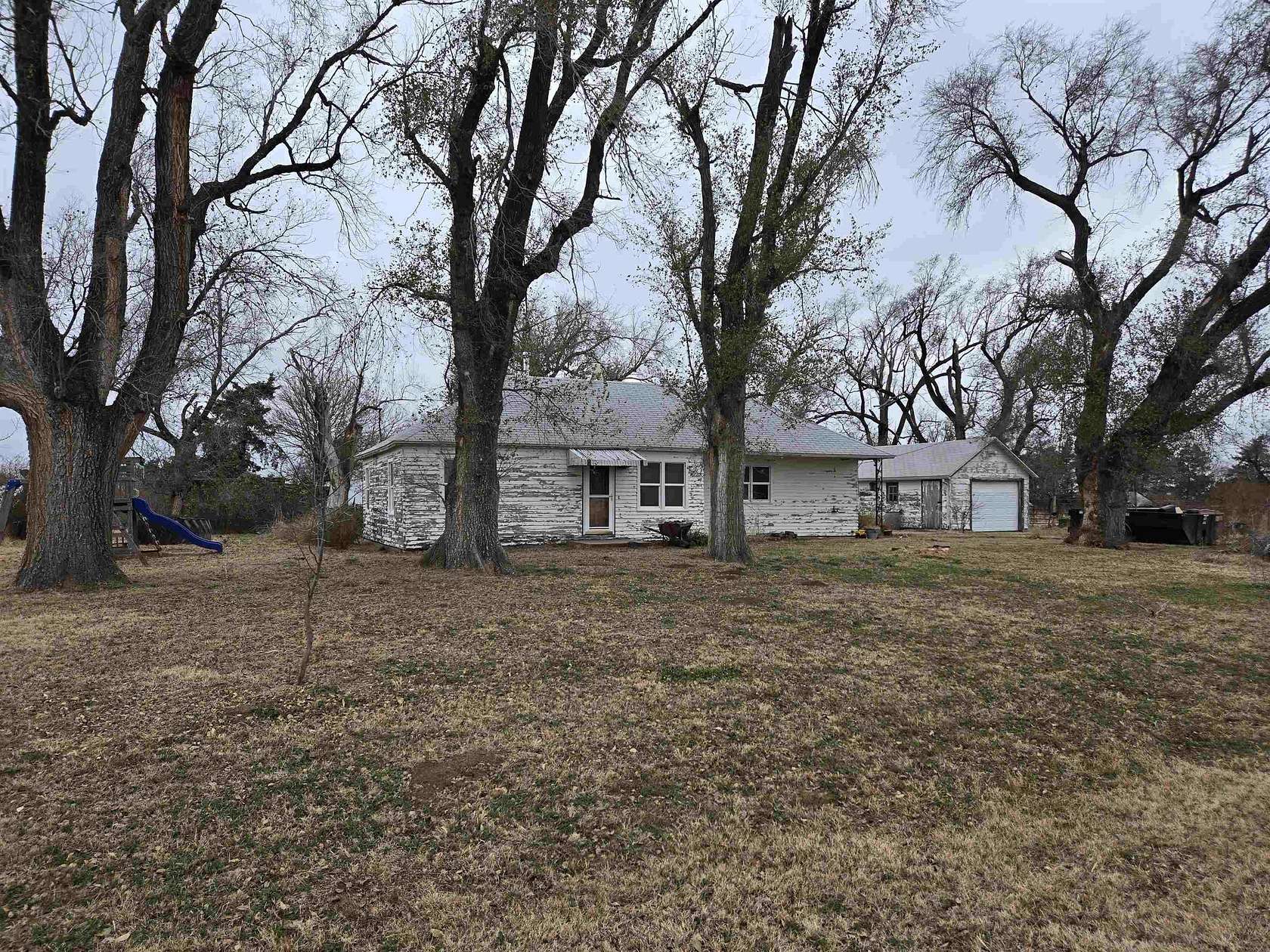 21.8 Acres of Agricultural Land with Home for Auction in Sedgwick, Kansas