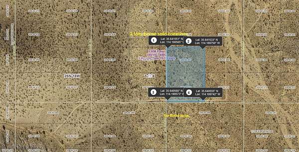 2.32 Acres of Land for Sale in Dolan Springs, Arizona