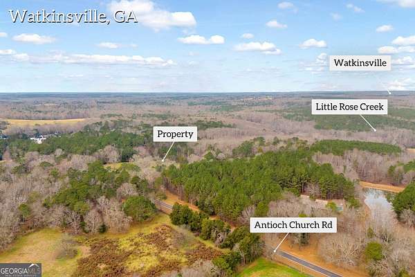 53.4 Acres of Recreational Land for Sale in Watkinsville, Georgia