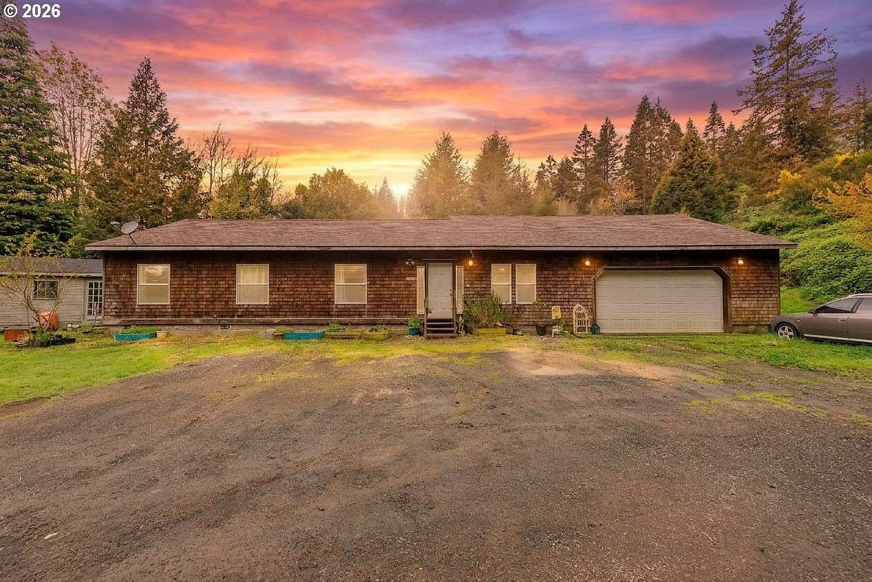3.59 Acres of Land with Home for Sale in Coos Bay, Oregon
