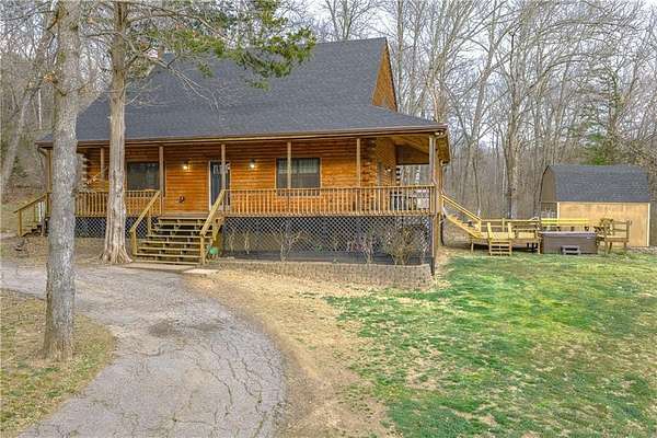 13.3 Acres of Land with Home for Sale in West Fork, Arkansas