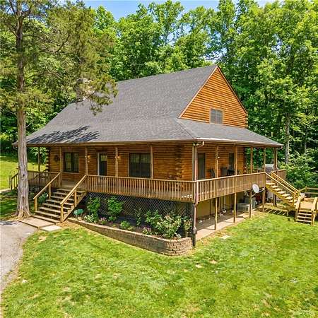 13.3 Acres of Land with Home for Sale in West Fork, Arkansas