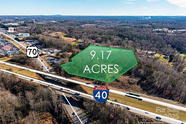 9.17 Acres of Commercial Land for Sale in Hickory, North Carolina