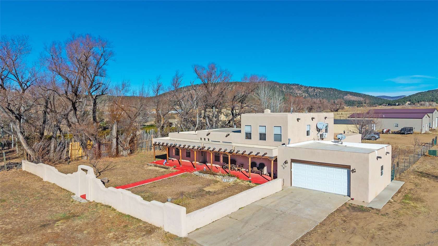 10 Acres of Improved Residential Land for Sale in Ledoux, New Mexico