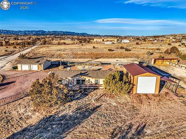 9.43 Acres of Land with Home for Sale in Penrose, Colorado