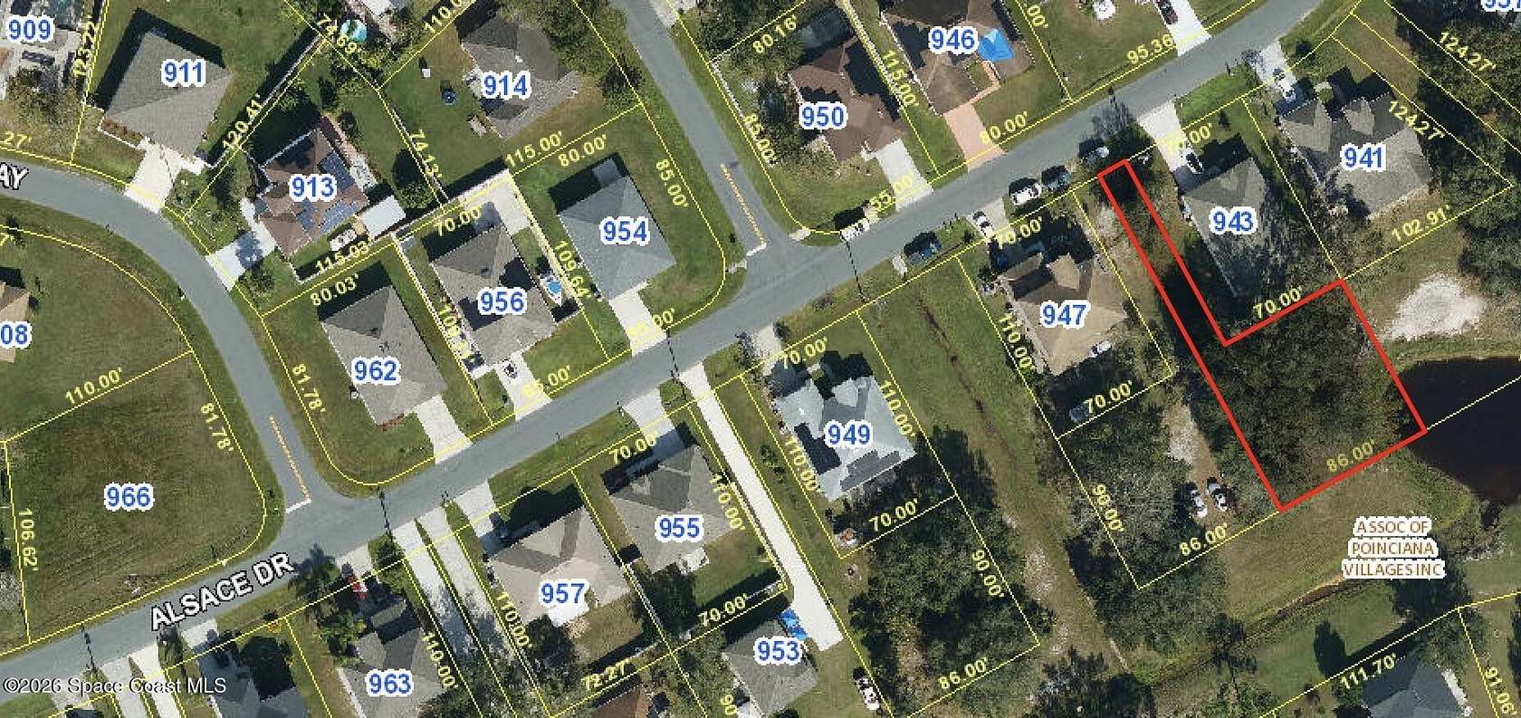 0.22 Acres of Residential Land for Sale in Kissimmee, Florida