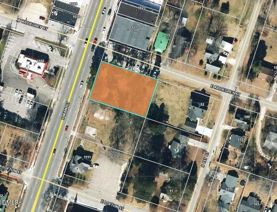 0.42 Acres of Commercial Land for Sale in Lillington, North Carolina