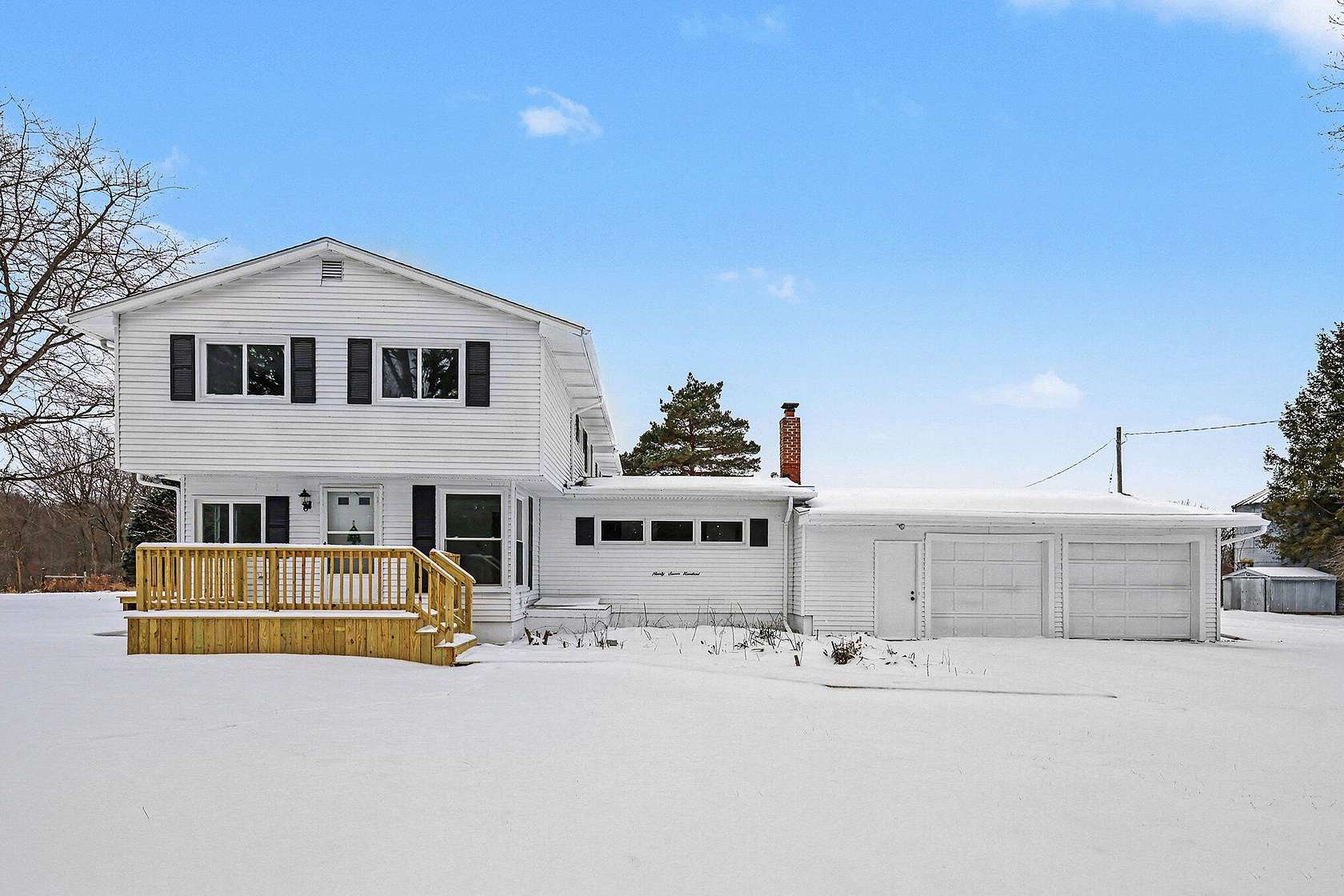 2.5 Acres of Residential Land with Home for Sale in Perry, Michigan