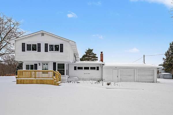 2.5 Acres of Residential Land with Home for Sale in Perry, Michigan