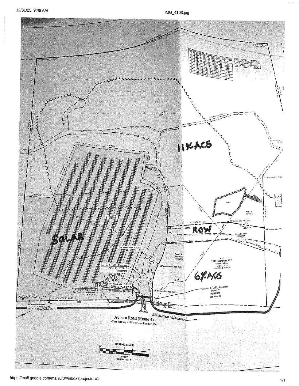 6 Acres of Commercial Land for Sale in Turner, Maine