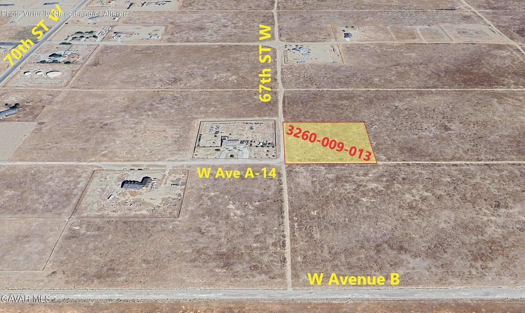 2.5 Acres of Land for Sale in Lancaster, California