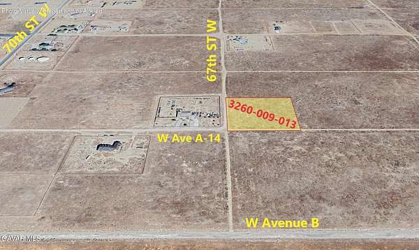 2.5 Acres of Land for Sale in Lancaster, California