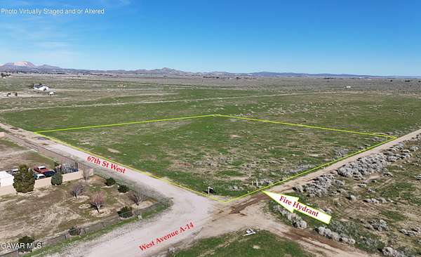 2.5 Acres of Residential Land for Sale in Lancaster, California