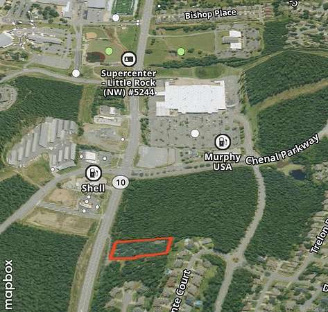 1.9 Acres of Improved Commercial Land for Sale in Little Rock, Arkansas
