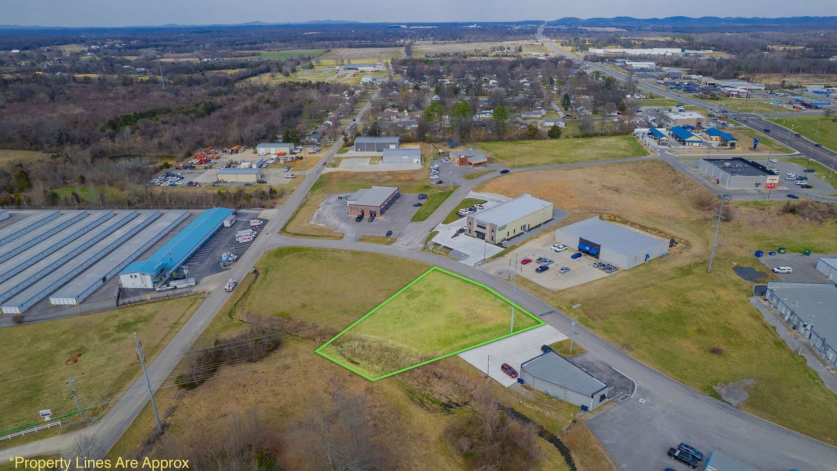 0.46 Acres of Commercial Land for Sale in Shelbyville, Tennessee