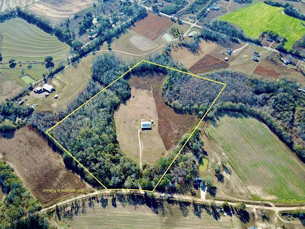 27.8 Acres of Agricultural Land with Home for Sale in Slocomb, Alabama