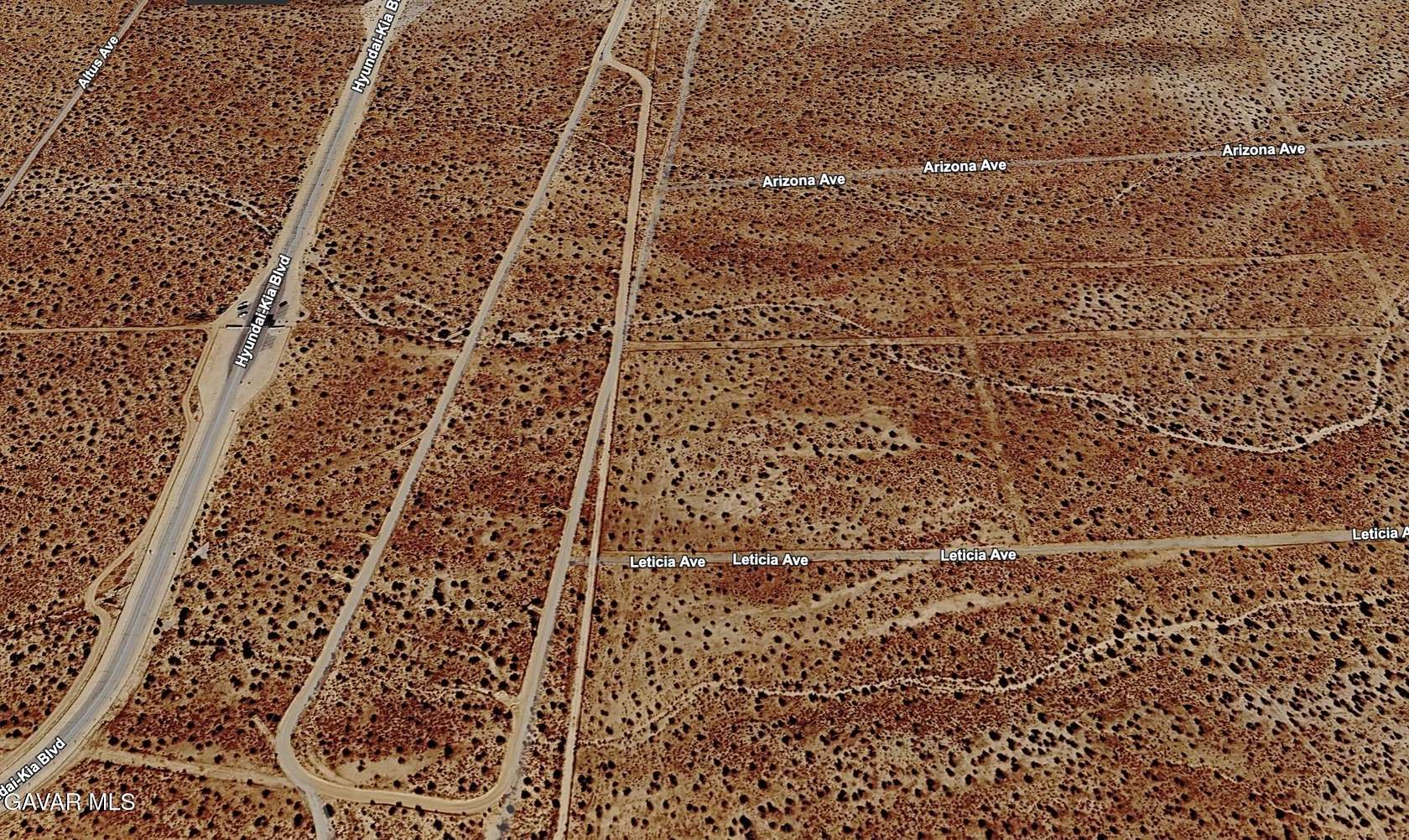 5 Acres of Commercial Land for Sale in California City, California