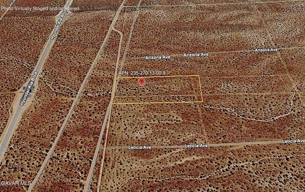 5 Acres of Commercial Land for Sale in California City, California