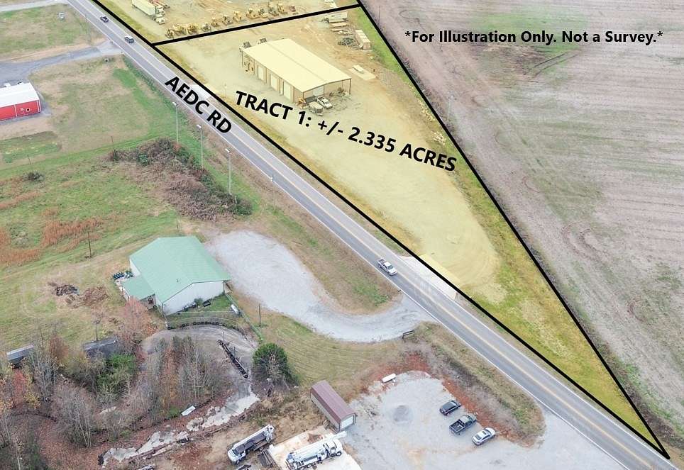 2.34 Acres of Improved Commercial Land for Auction in Winchester, Tennessee