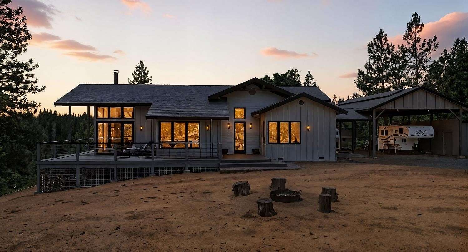 192 Acres of Recreational Land with Home for Sale in Wilseyville, California