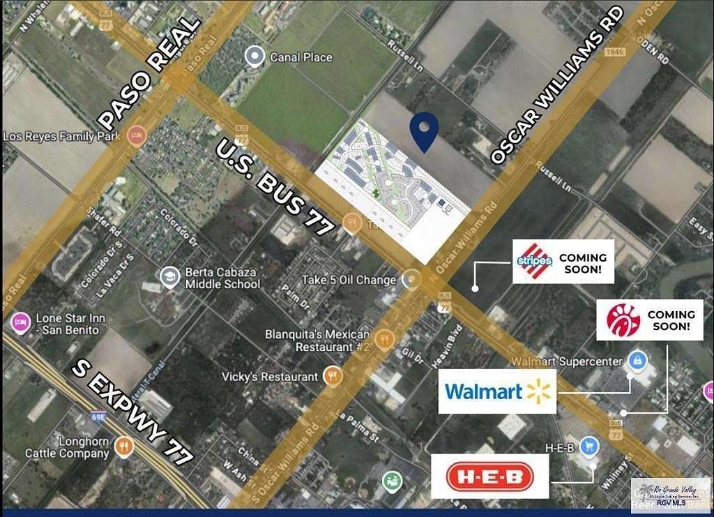 0.15 Acres of Mixed-Use Land for Sale in San Benito, Texas