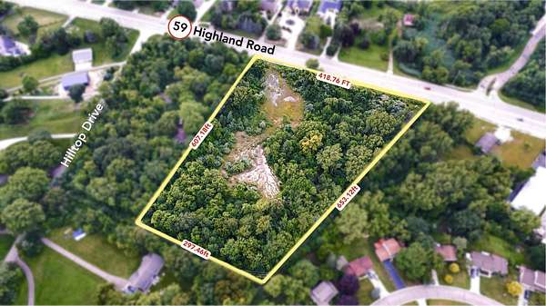 5.34 Acres of Residential Land for Sale in White Lake, Michigan