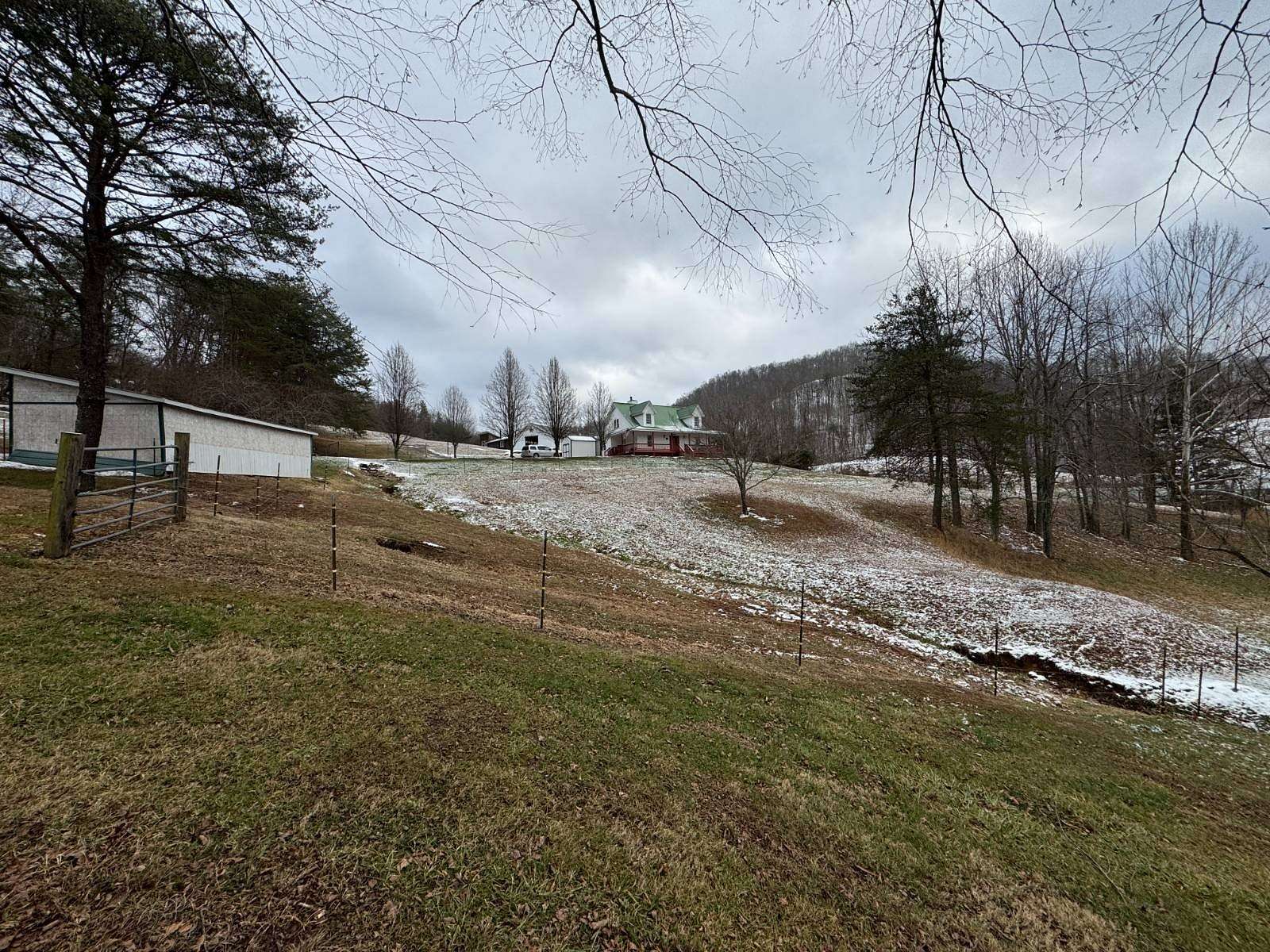 11.1 Acres of Land with Home for Sale in Shock, West Virginia