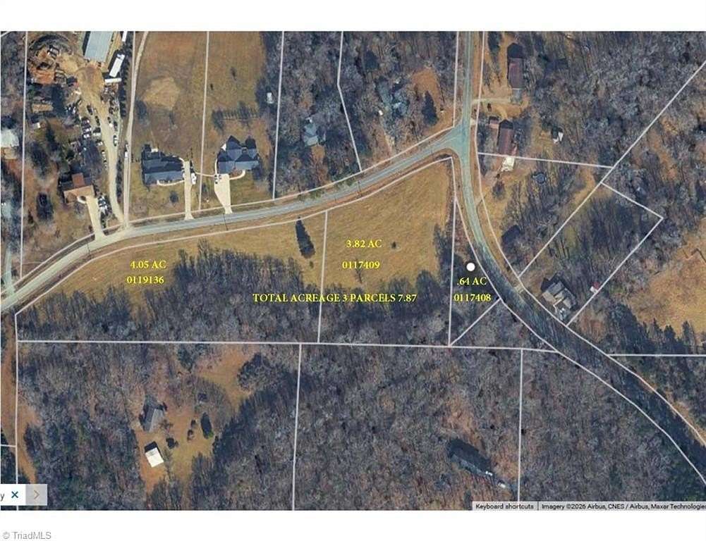 7.87 Acres of Residential Land for Sale in McLeansville, North Carolina
