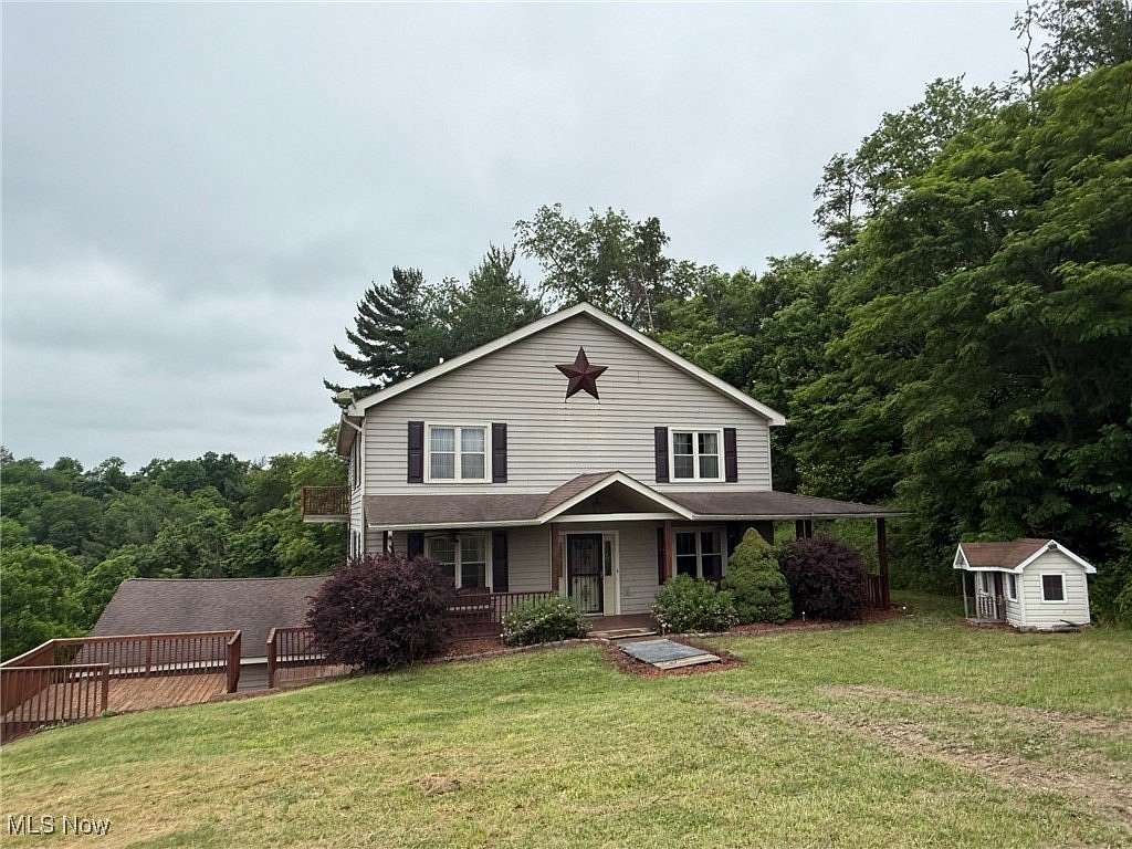 10.6 Acres of Land with Home for Sale in Bergholz, Ohio