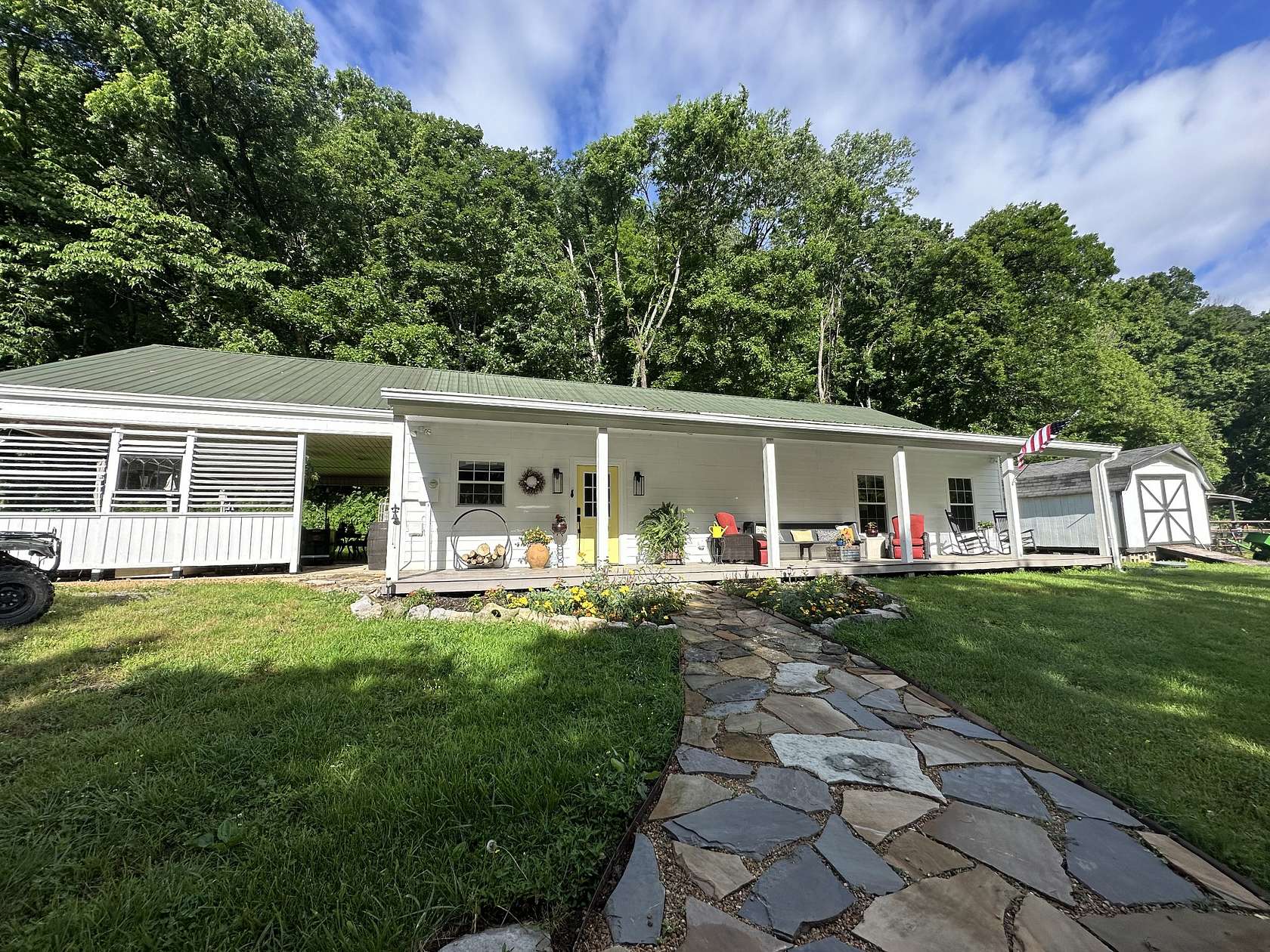 44 Acres of Recreational Land with Home for Sale in Hartsville, Tennessee