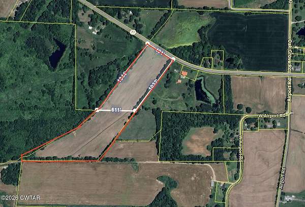 30.6 Acres of Land for Sale in Trenton, Tennessee